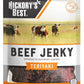 Hickory's Best Teriyaki Beef Jerky 10 oz (Pack of 1) | Soft & Tender| USA Made | High Protein | Low Fat | Zero Trans Fat | No MS