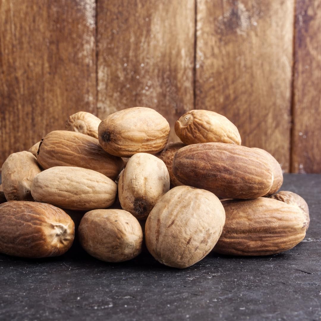 Granaroma Whole Nutmeg, 9.6 Oz, Sweet & Savory Dishes, Baking, Whole Nut