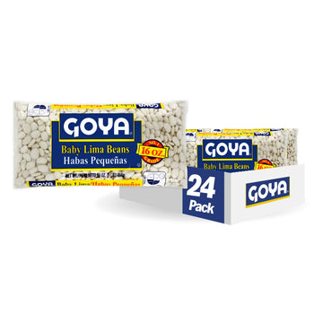 Goya Foods Baby Lima Beans, Dry, 16 Ounce (Pack Of 24)