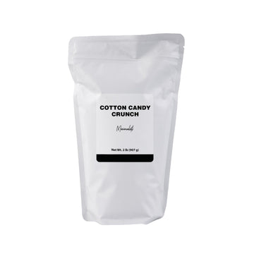 Minimalist Cotton Candy Crunch, Perfect for Snacking and Topping Desserts, Packaged for Convenience in a Resealable Bag (2 Pound