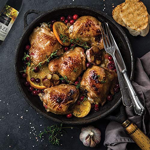 Tuscanini, Balsamic Glaze Made With Kosher Balsamic Vinegar Of Modena Italy, (2 Pack) 8.5Oz Bottle, Balsamic Reduction