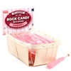 Espeez Rock Candy Sticks - 24 Pink Cherry Lollipops - Individually Wrapped for Candy Buffet, Birthdays, Weddings, Baby Showers