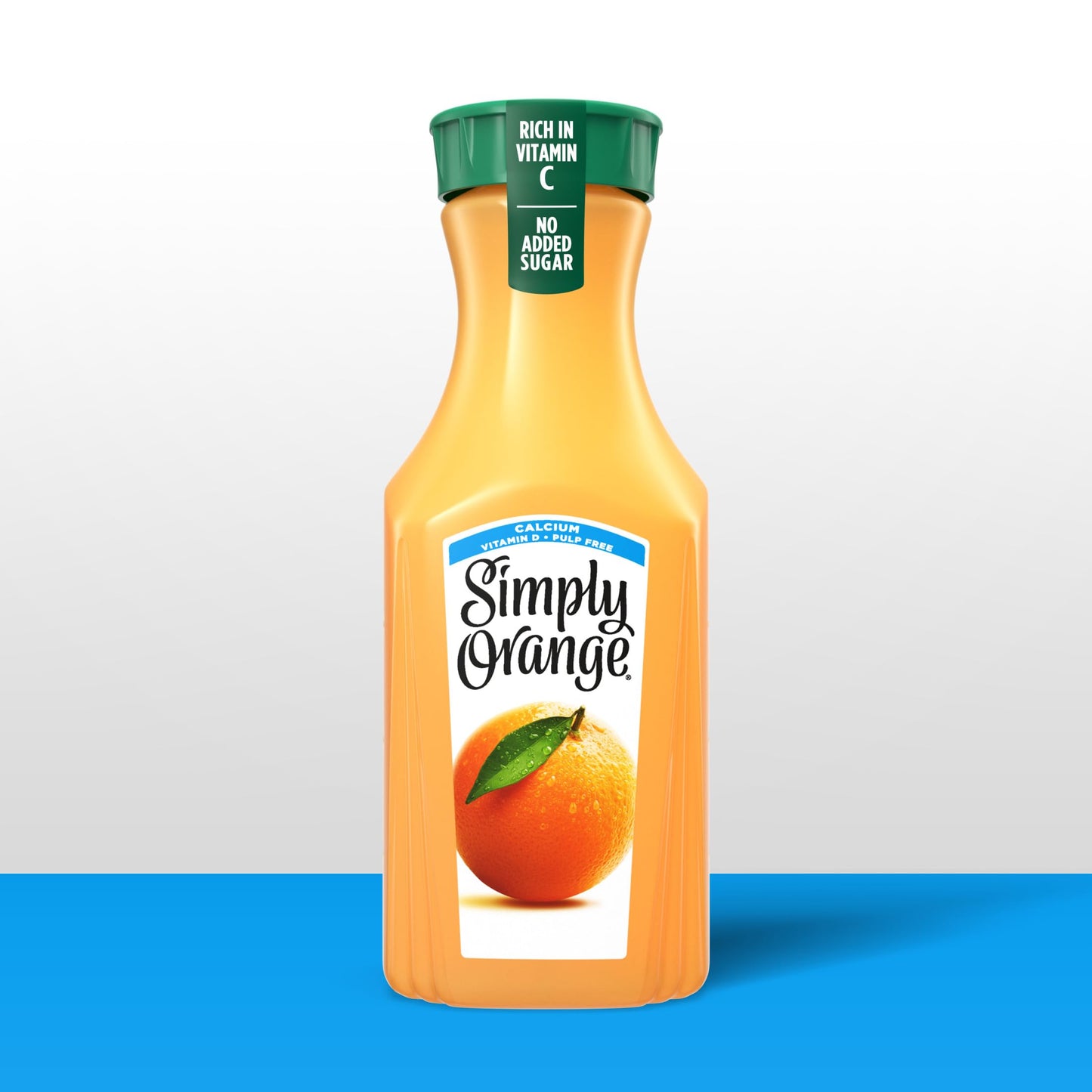 Simply Orange Juice with Calcium Bottle, 46 fl oz