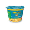 Annies Real Aged Cheddar Mac & Cheese, Gluten Free Pasta, 2.01 OZ Cup, Pack of 12