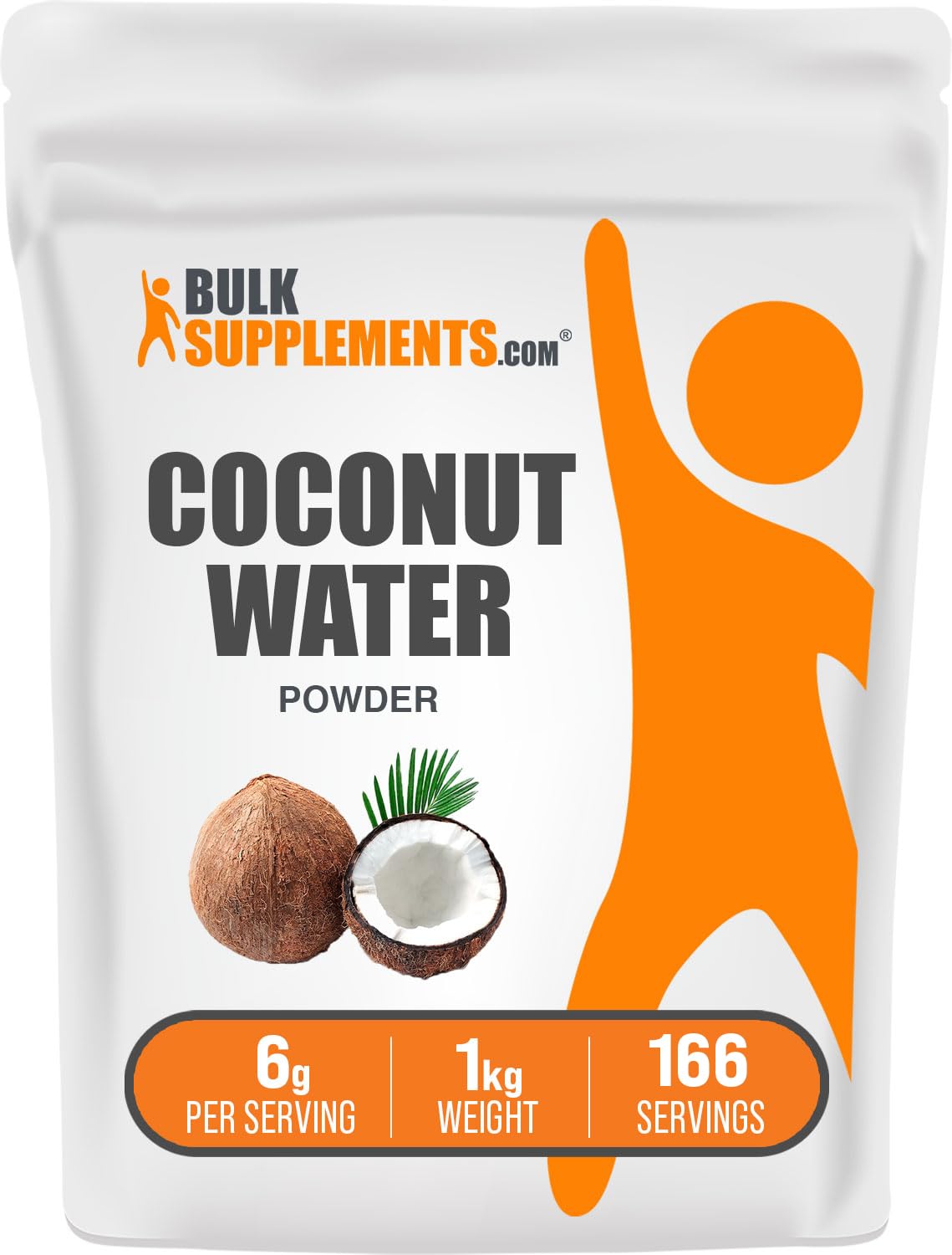 Bulkdietary products Coconut Water Powder - Electrolyte dietary product, No Sugar Added, Gluten Free, 1kg (2.2 lbs), Pack of 1
