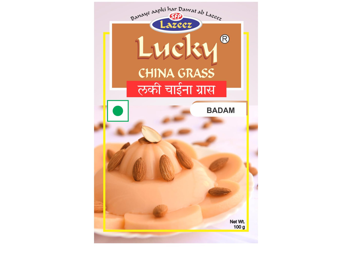 Lucky China Grass Flavors (Badaam)