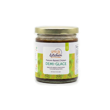 Offcuts Kitchen Pasture-Raised Chicken Demi-Glace - Collagen-Rich  Flour-Free Sauce Base For Pan Sauces & Gravies (8 Oz)