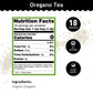 Buddha Teas Organic Oregano Tea - Herbal, Caffeine Free, Non-GMO - 18 Count