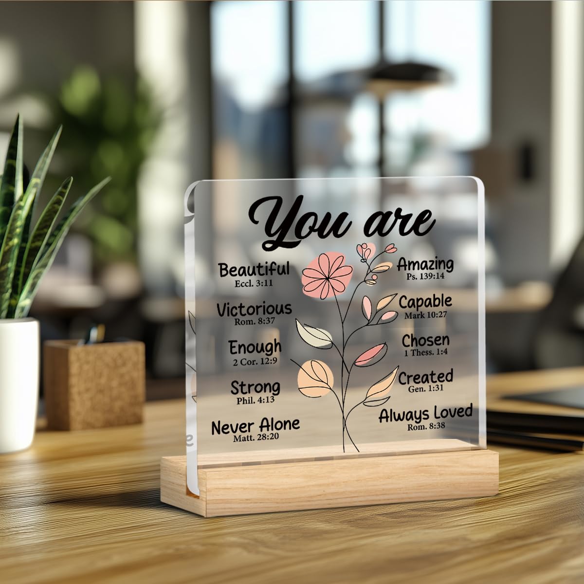 Christian Gifts For Women, Inspirational Religious Gifts For Female Friends On Birthday Mothers Day Christmas, Bible Verses Jesu