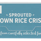 One Cereal Rice Crisp Brown, 8 Oz