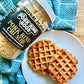 Pork King Good - Pork Rind Breadcrumbs - 2 Pack! Keto Friendly, Paleo, Gluten-Free, Sugar Free, Zero Carb Panko Substitute (Two 12 Oz Jars) (Unseasoned, 2 Pack)