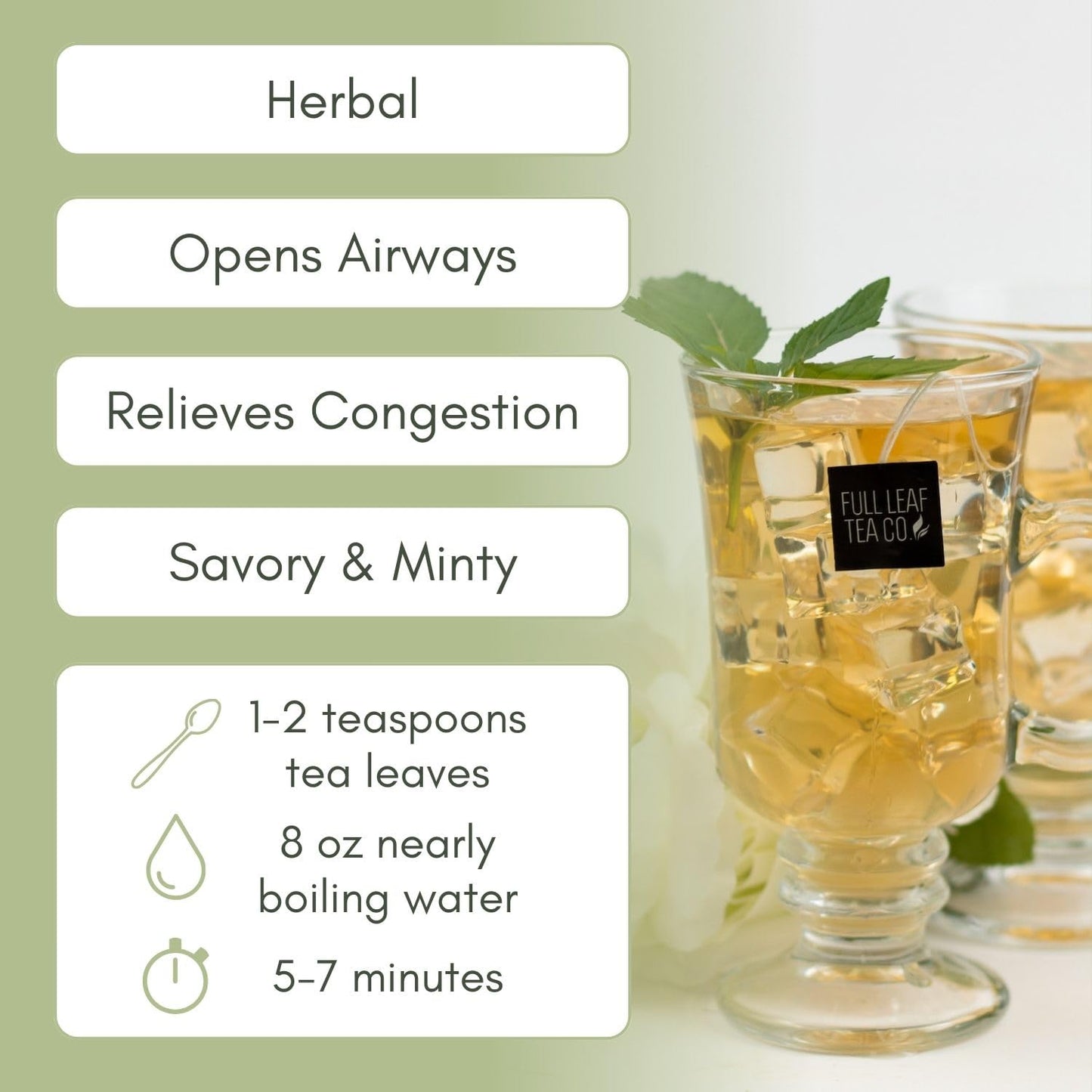 Organic Loose Leaf Tea - Allergy Relief - 2oz Bag - Full Leaf Tea Co.