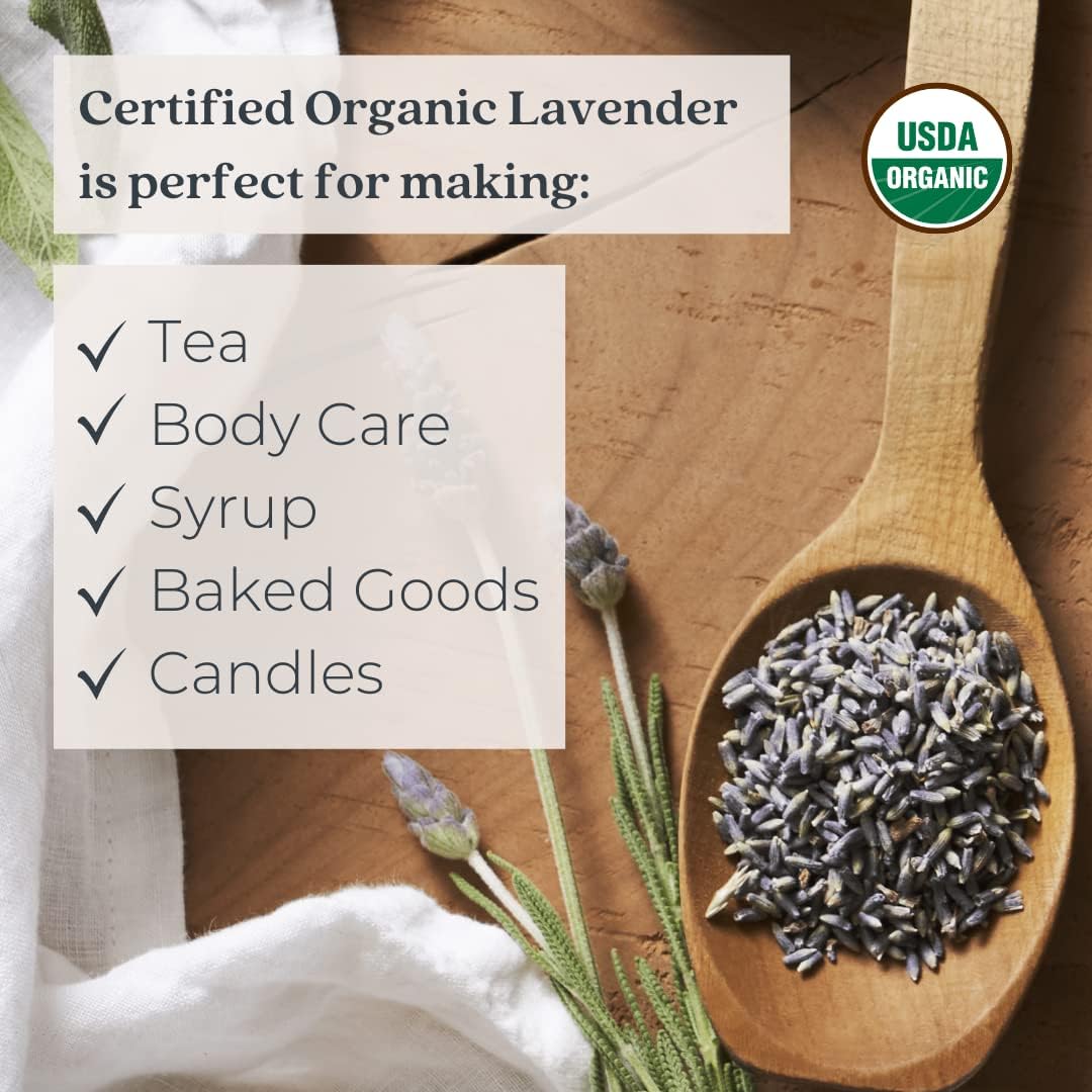Starwest Botanicals Lavender Flowers Extra Organic Eco-Friendly 0.49 oz