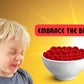 QUEEN JAX Fireball Candy Bulk - 2 LB Red Hot Cinnamon Jawbreaker - Individually Wrapped Hard Candy
