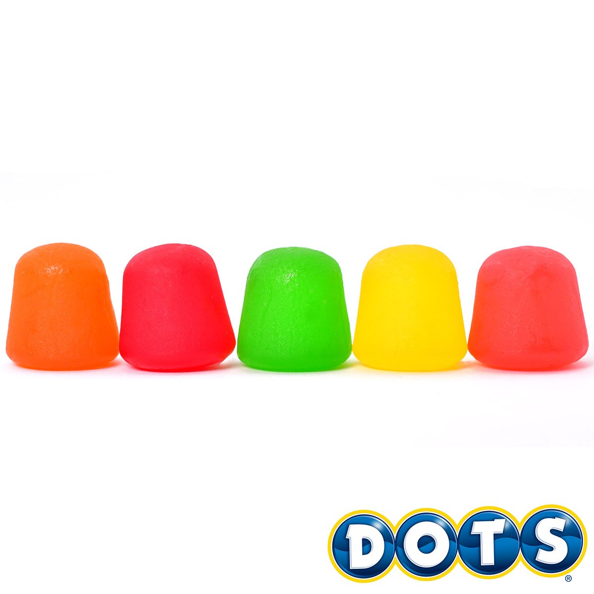 DOTS Individually Wrapped Candy Holiday Pack - Original Gummy Candy Flavors - Cherry, Lime, Orange, Lemon, Strawberry - Gluten F