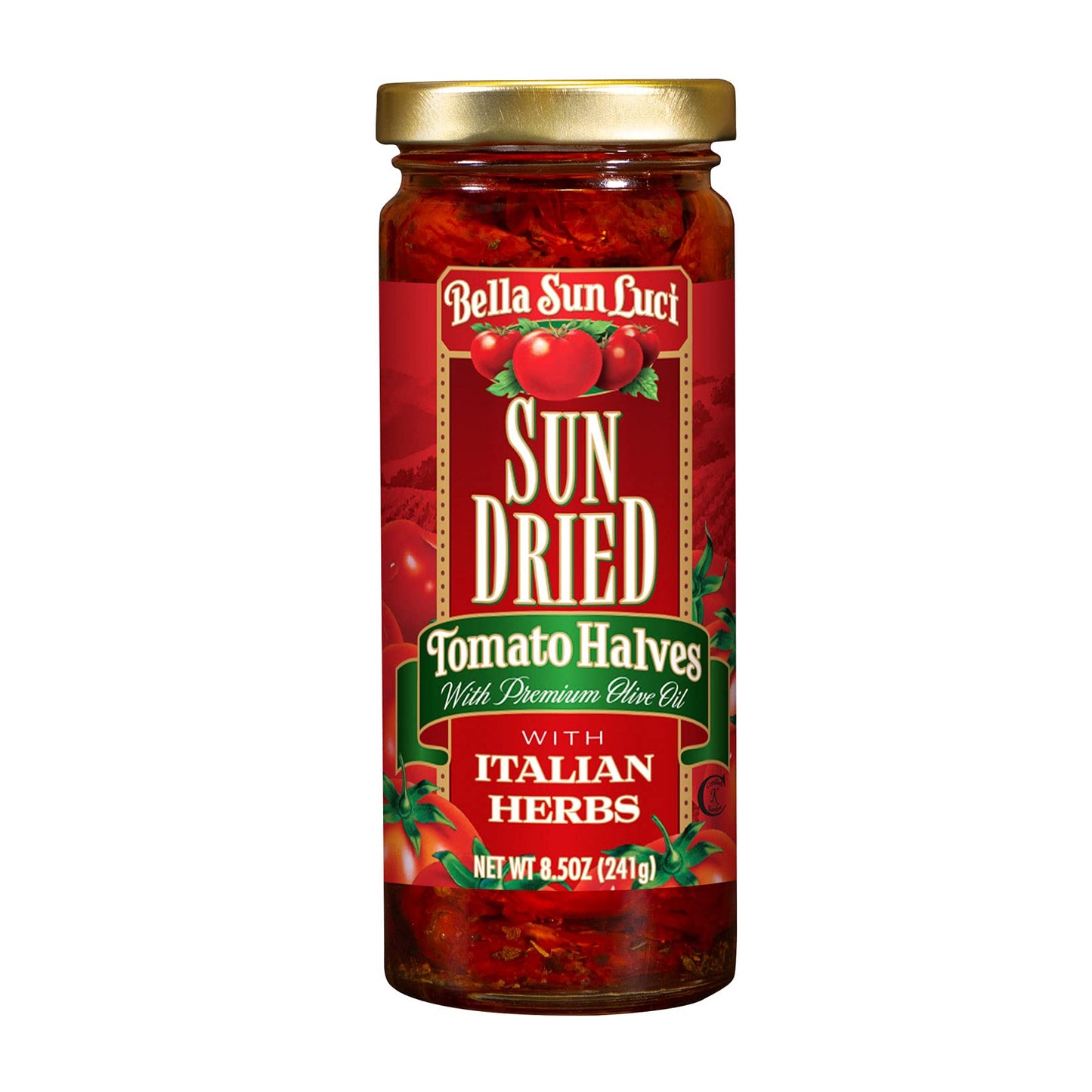 Bella Sun Luci Sun Dried Tomato Halves in Premium Oil, 8.5 Ounce Pack