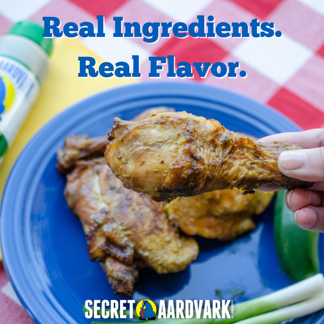 Secret Aardvark Serrabanero Hot Sauce - Non-GMO, Low Carb, Green Spicy Sauce - 8 fl oz - Plastic Bottle