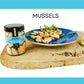 Renna Succulent Mussels in Sunflower Oil, 10.58 oz, Product of Italy