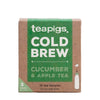 Teapigs Cucumber & Apple Cold Brew Made With Whole Leaves (6 Packs Of 10 Tea Bags)