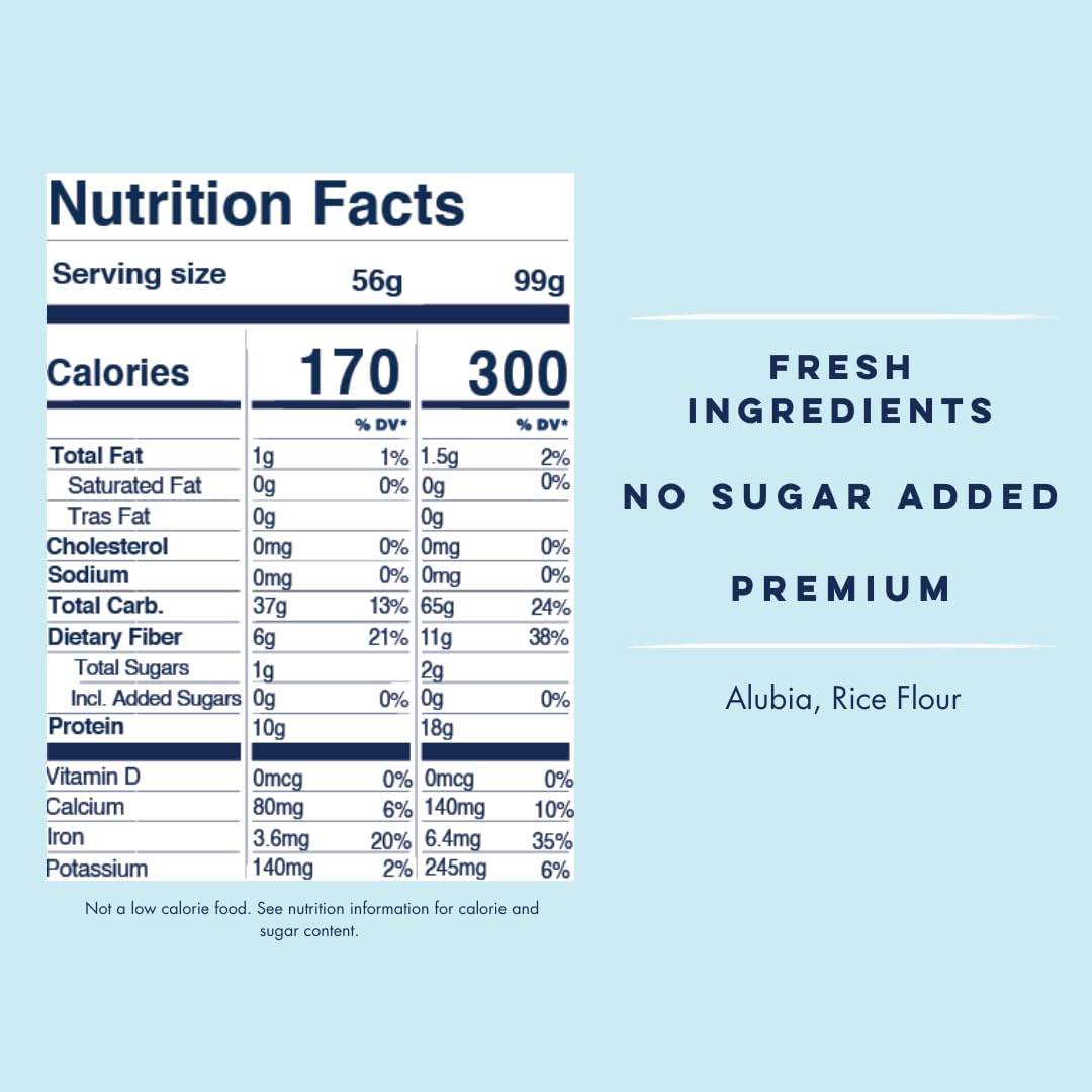 Yo Mamas Foods High Protein High Fiber Elbow Pasta | (3) 10.6 Ounce Bags. | Plant Based, Low Glycemic, and Gluten Free with Cle