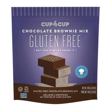 CUP4CUP GLUTE BROWNIE MIX,CHOCOLATE,GF - 14.25 OZ - CS x66