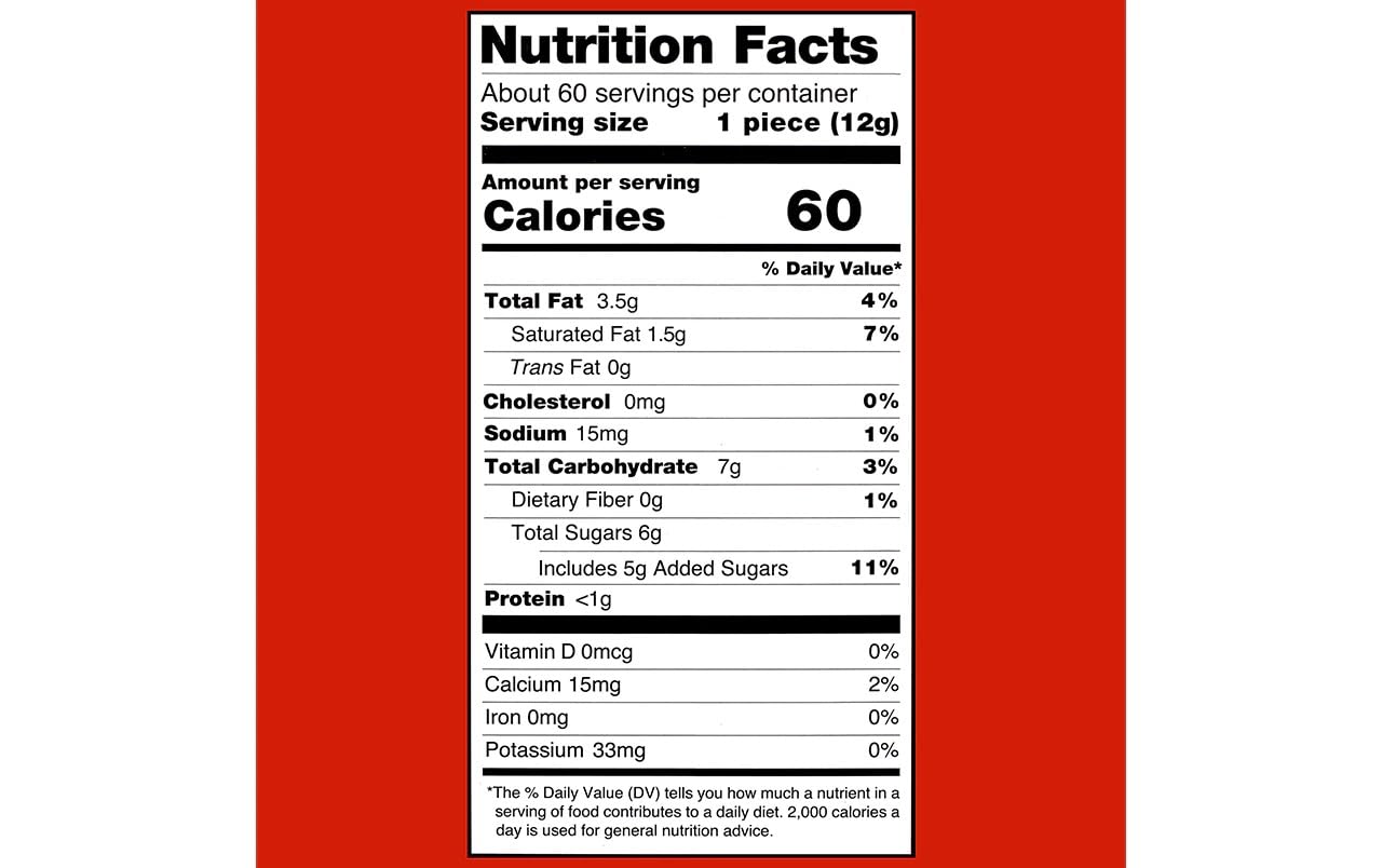 TURTLES BITE SIZE PECANS/CHOCOLATE/CARAMEL BARS 0.42-oz Each (60 in a Pack) by Turtles