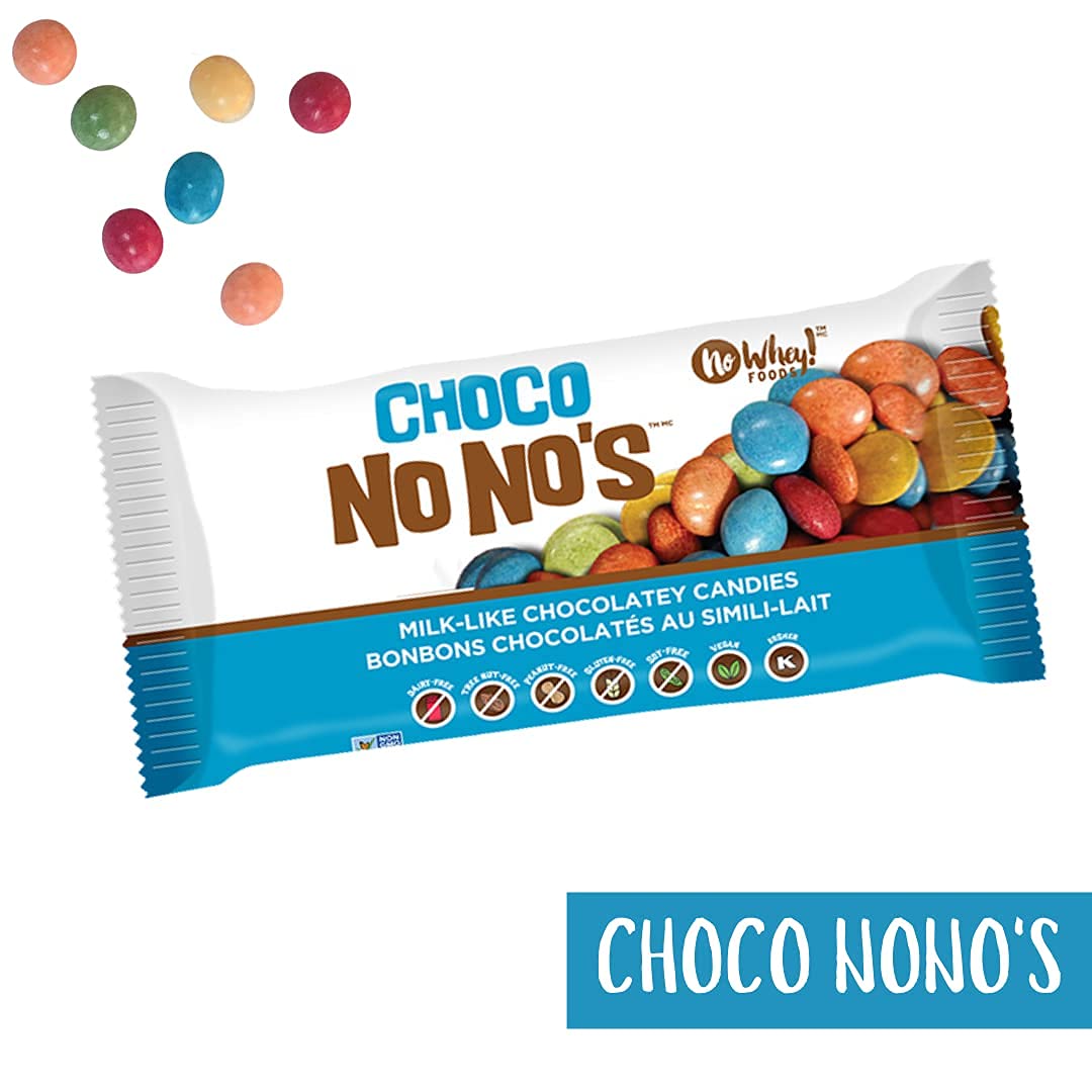 Vegan/Allergy Friendly Chocolate Candy Four Pack Sampler (Milkless bar, Choco No Nos, Peanot Cups, No Whey Bar) | Dairy Free, N