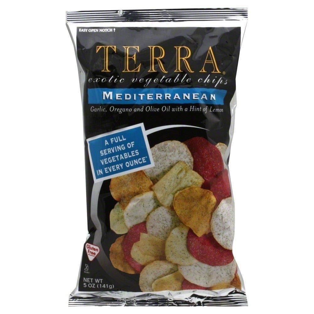 Terra Chips Exotic Mediterranean Vegetable Chips 5 Oz (Pack Of 12)