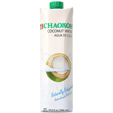Chaokoh 100% Naturally Rehydrate Real coconut water 33.8 fl oz (pack of 12)