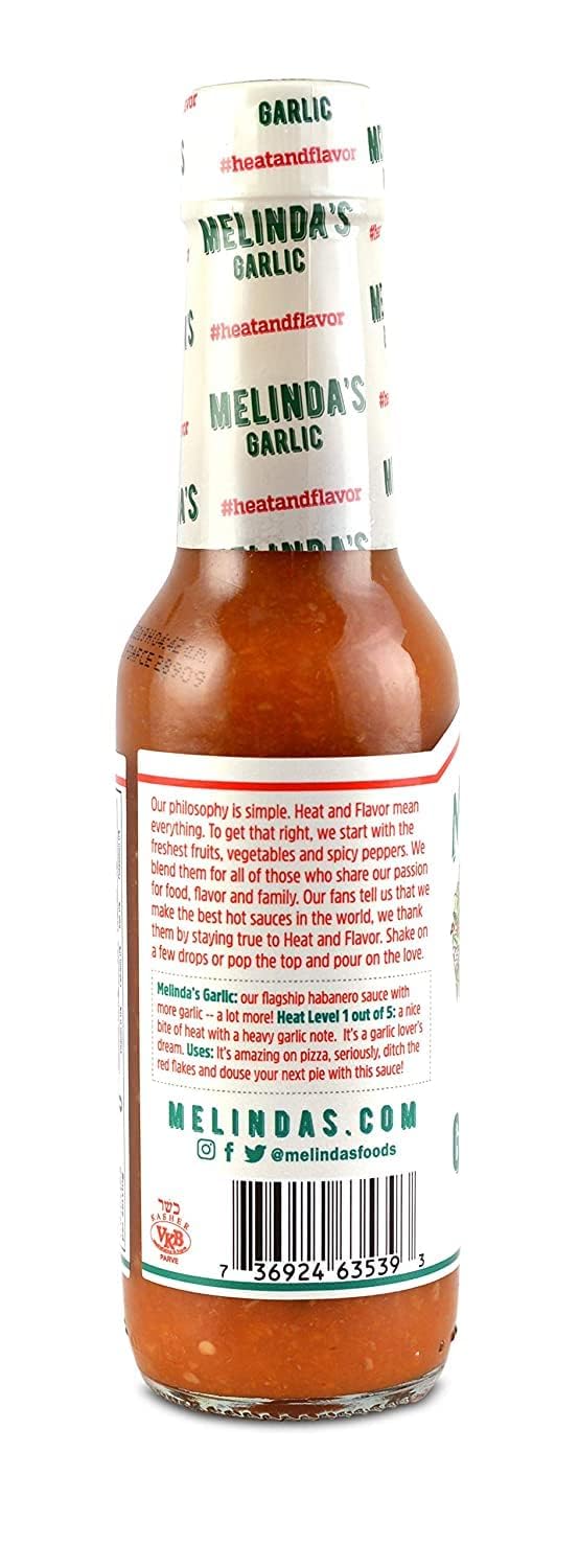 Melinda'S Garlic Habanero Hot Sauce (Pack Of 12)
