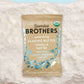 Bearded Brothers Organic Vegan Protein Energy Bars, Almond Butter Vanilla, Gluten Free, 12 Count