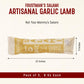 Foustman'S Salami Garlic Lamb Artisanal, Nitrate-Free, Naturally Cured, Gluten-Free, Dairy-Free, No Pork, Pack Of 3, 8 Oz Each