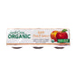 Santa Cruz Organic Apple Peach Sauce, 4 Ounce - 6 Count (Pack Of 6)