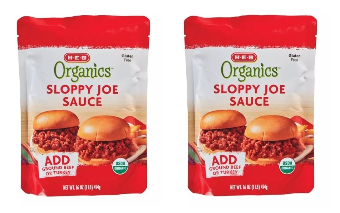 HEB Cooking Sauce Mixes - 2 packages (Sloppy Joe 16oz)