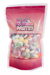 Freeze Dried Fruit Crunch Candy (Sour, 4 Oz) Treat Gift Bag Strawberry, Green Apple, Grape, Lemon, And Orange Sour Candy