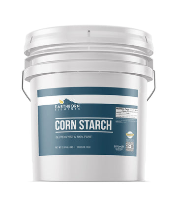 Earthborn Elements Corn Starch (3.5 Gallon), Thickener For Sauces, Soup, & Gravy