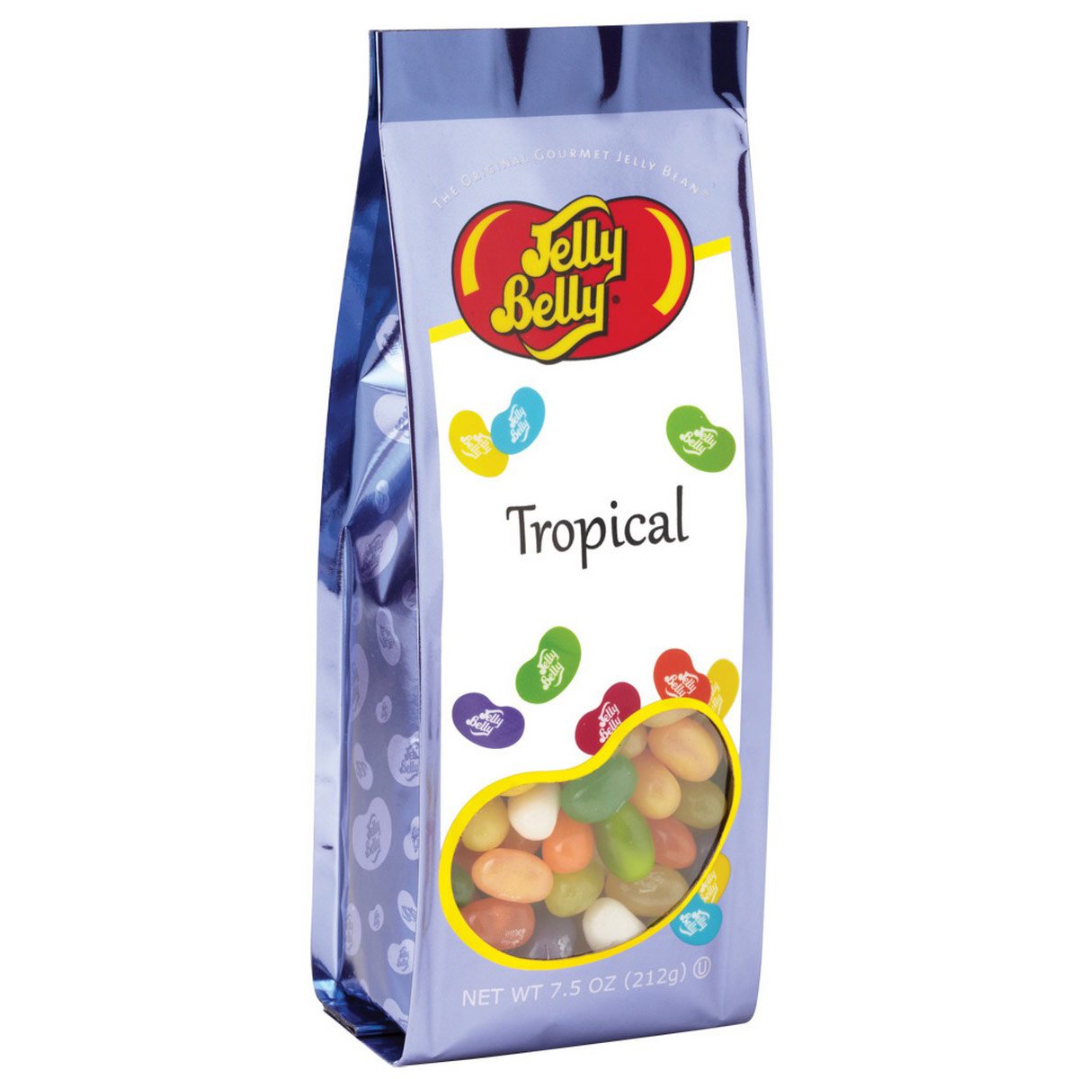 Jelly Belly Candy Gift Bag, Tropical, 7.5 Oz