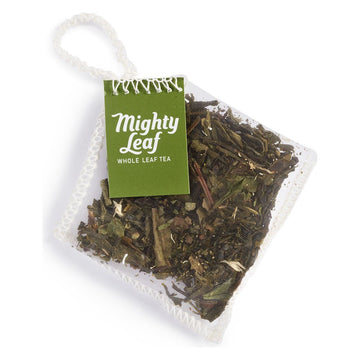 Mighty Leaf White Orchard Tea, Delicate White Tea With Tropical Fruit Notes, 15 Whole Leaf Silk Bags, 1.32 Oz (Pack Of 3)