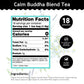 Buddha Teas Calm Buddha Blend Organic Herbal Tea - Caffeine Free - 18 Bleach-Free Tea Bags - Non-GMO & OU Kosher