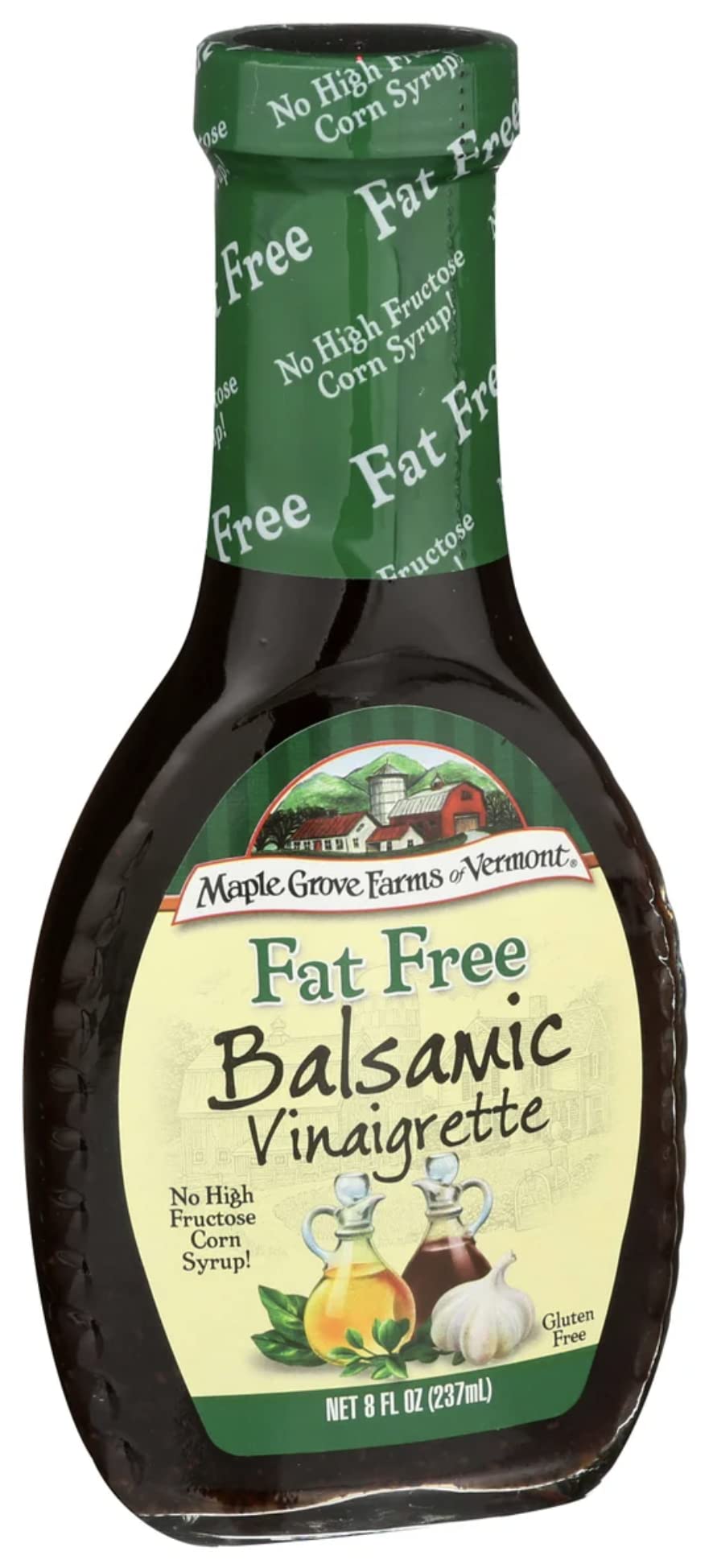Maple Grove Dressing Balsamic Vinaigrette Fat Free 8.0 Oz(Pack Of 2)