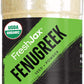 Freshjax Premium Organic Spices, Herbs, Seasonings, And Salts (Certified Organic Fenugreek Powder - Large Bottle)