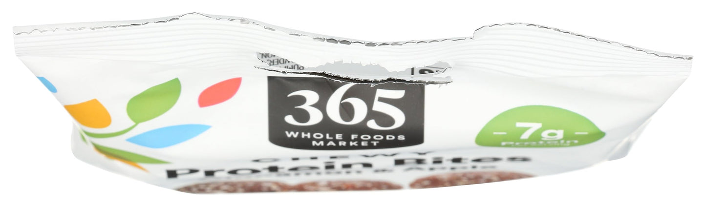 365 by Whole Foods Market Protein Chewy Bites, Cinnamon Apple, 1.58 oz, 6 Count Pack