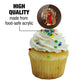 GRAPHICS & MORE Little Red Riding Hood Cupcake Picks Set of 6, Multi, Acrylic
