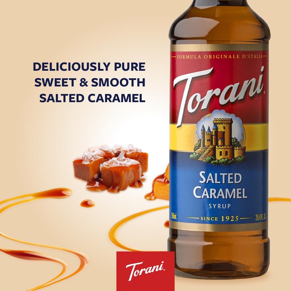 Torani Syrup, Salted Caramel, 25.4 Ounce
