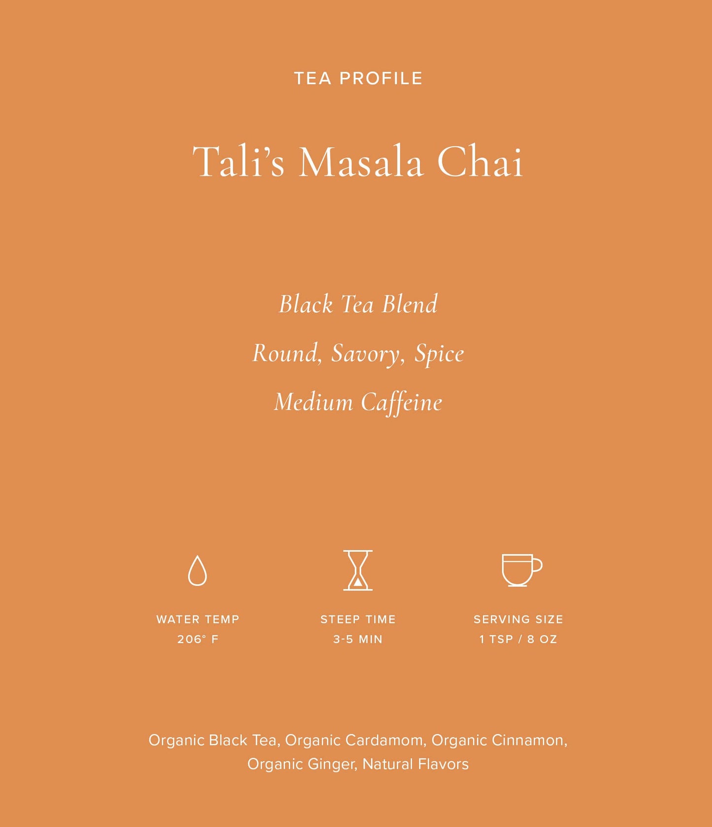 Art Of Tea | Talis Masala Chai | 50 Eco Friendly Pyramid Chai Tea Bags Sachet