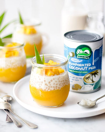 Nature'S Charm Evaporated Coconut Milk, 0G Trans Fat, Vegan Friendly, Halal, Dairy Free, Gluten Free, 12.2 Fluid Ounce (Pack Of