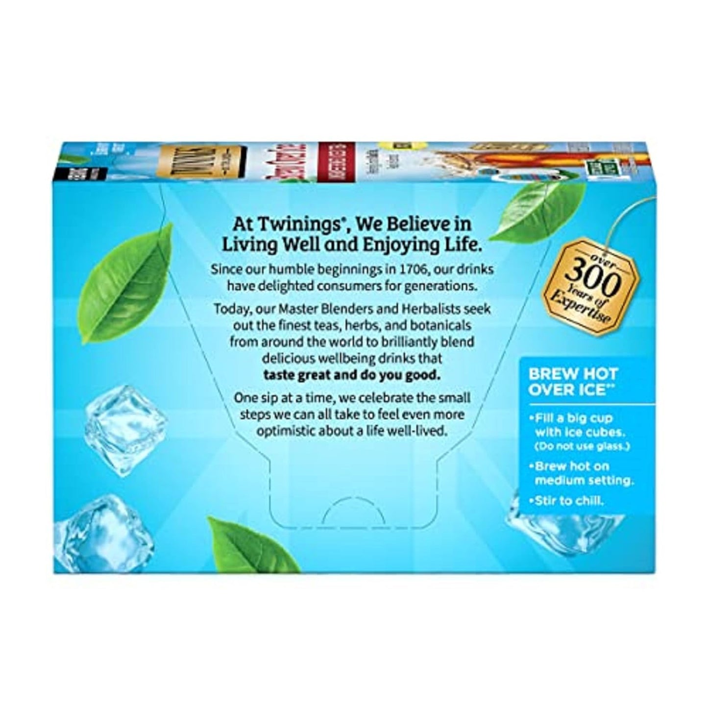 Twinings Brew Over Ice Unsweetened Black Iced Tea K-Cup Pods For Keurig, Caffeinated - 12 Count
