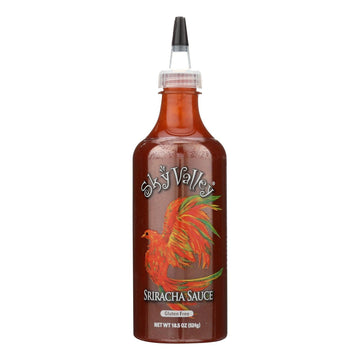 Organicville Sky Valley Sriracha Sauce, 18.5 Fluid Ounce - 6 Per Case.
