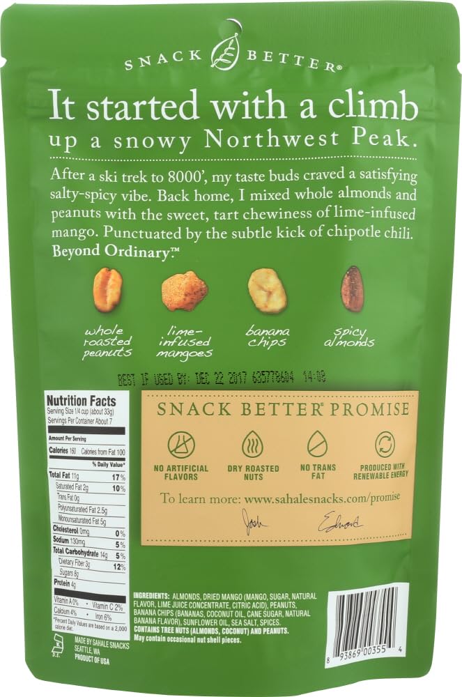 Sahale Snacks Mango Tango Almond Fruit And Nut Mix, 8 Ounce -- 4 Per Case.