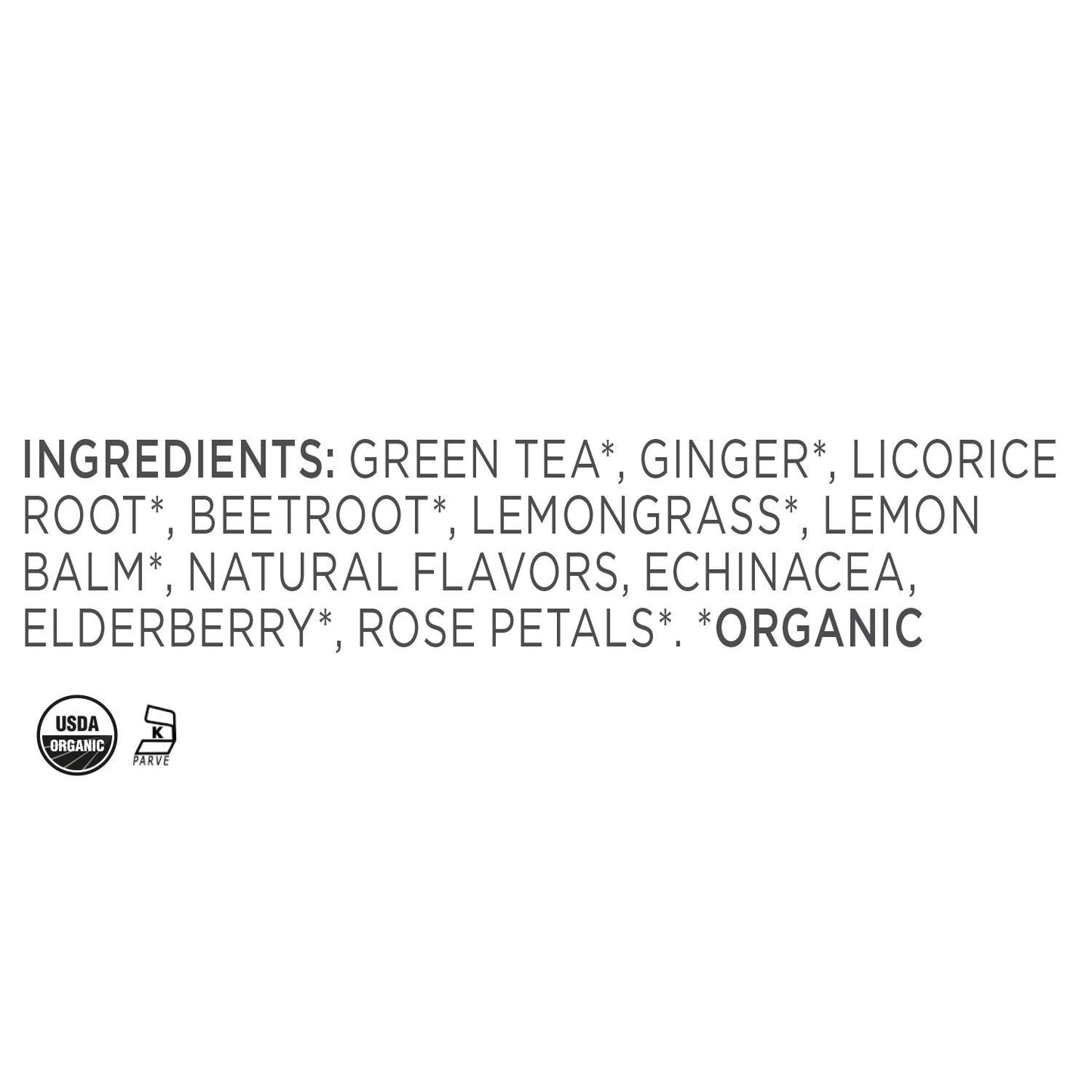 Tea Forte Defense Organic Green Tea With Echinacea, Ginger And Elderberry, Makes 35-50 Cups, 2.82 Ounce Loose Leaf Tea Canister